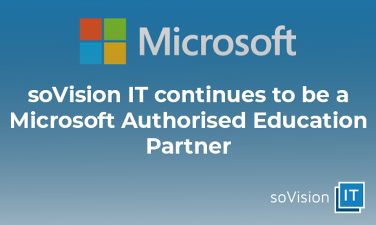 SoVision IT earns distinction through commitment to academic customers for another year