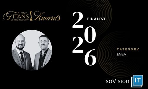 MSP Titans of the Industry Recognises soVision IT as 2026 Awards Finalist